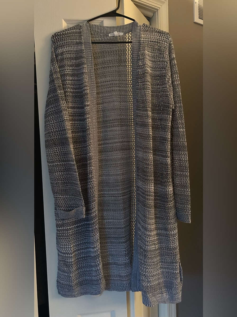 Maurice's Open-Front blue Women's Knit Cardigan Sweater